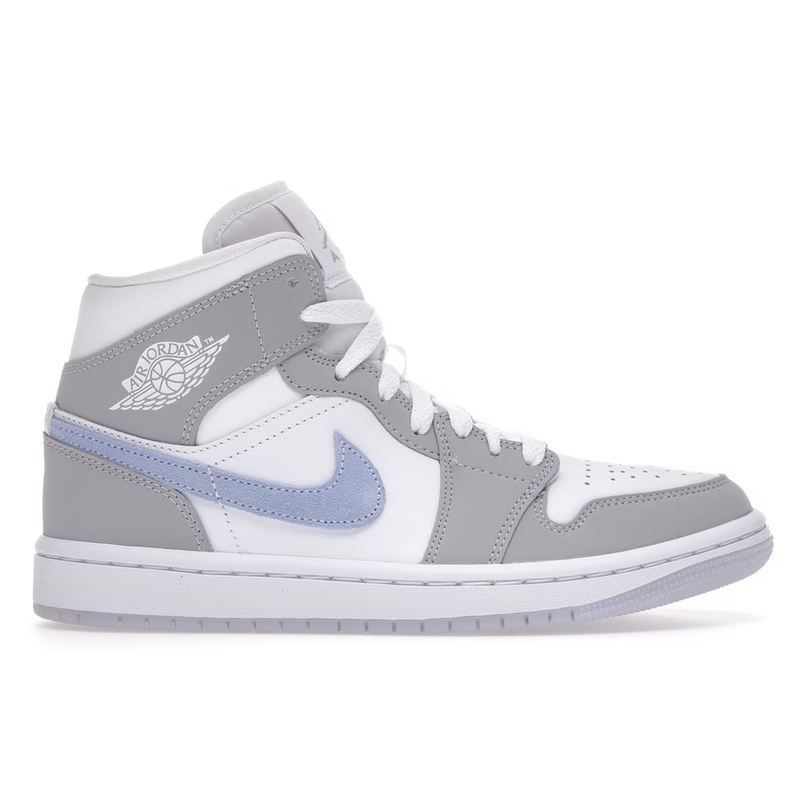 Jordan 1 Mid Wolf Grey Aluminum (Wolf Grey)