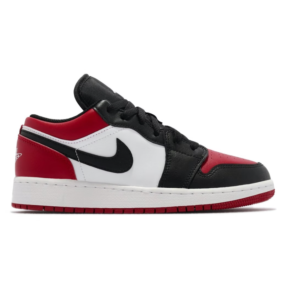 AIR JORDAN 1 LOW BRED TOE