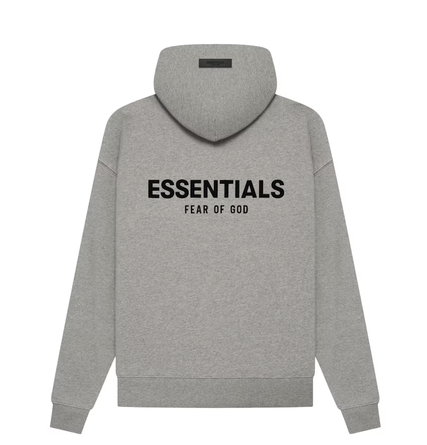 Fear of God Essentials Hoodie Dark Oatmeal SS22