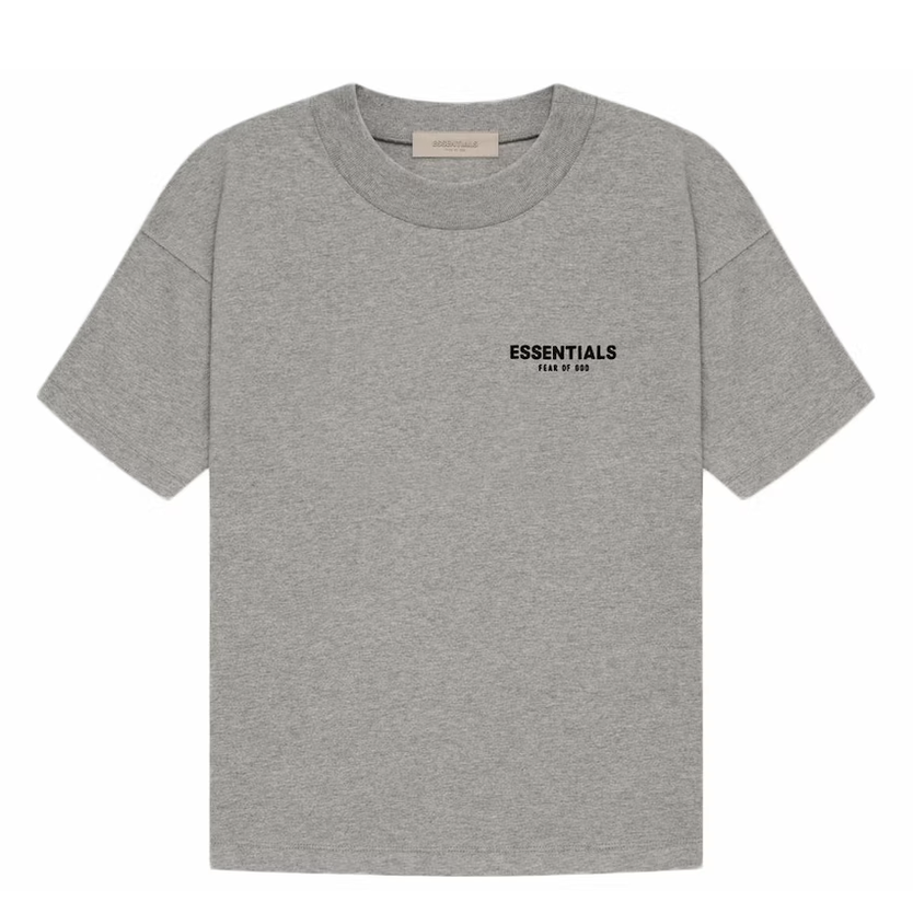 Fear of God Essentials T Shirt Dark Oatmeal SS22