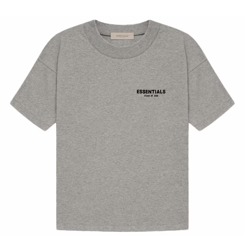 Fear of God Essentials T Shirt Dark Oatmeal SS22