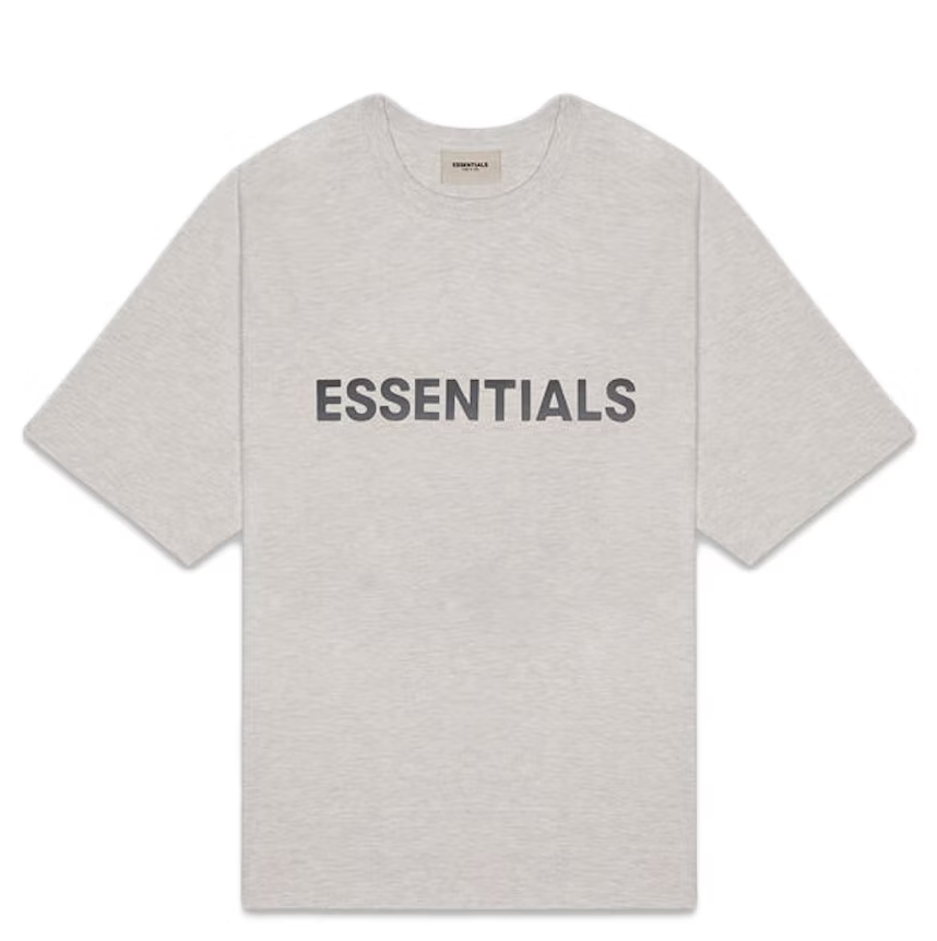 Fear Of God Essentials T Shirt (Heather Oatmeal)