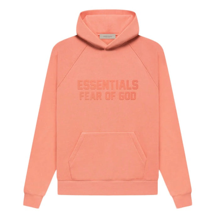Fear of God Essentials Hoodie (Coral)