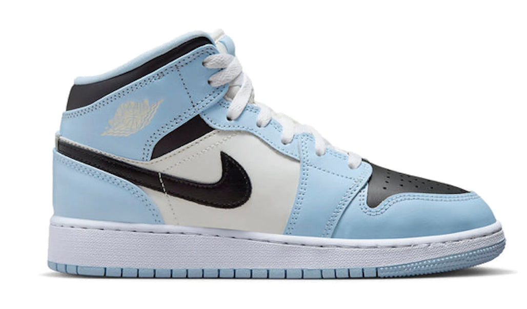 JORDAN 1 MID ICE BLUE (GS)